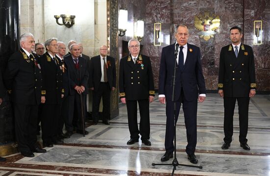 Russia WWII Victory Day Anniversary Foreign Minister