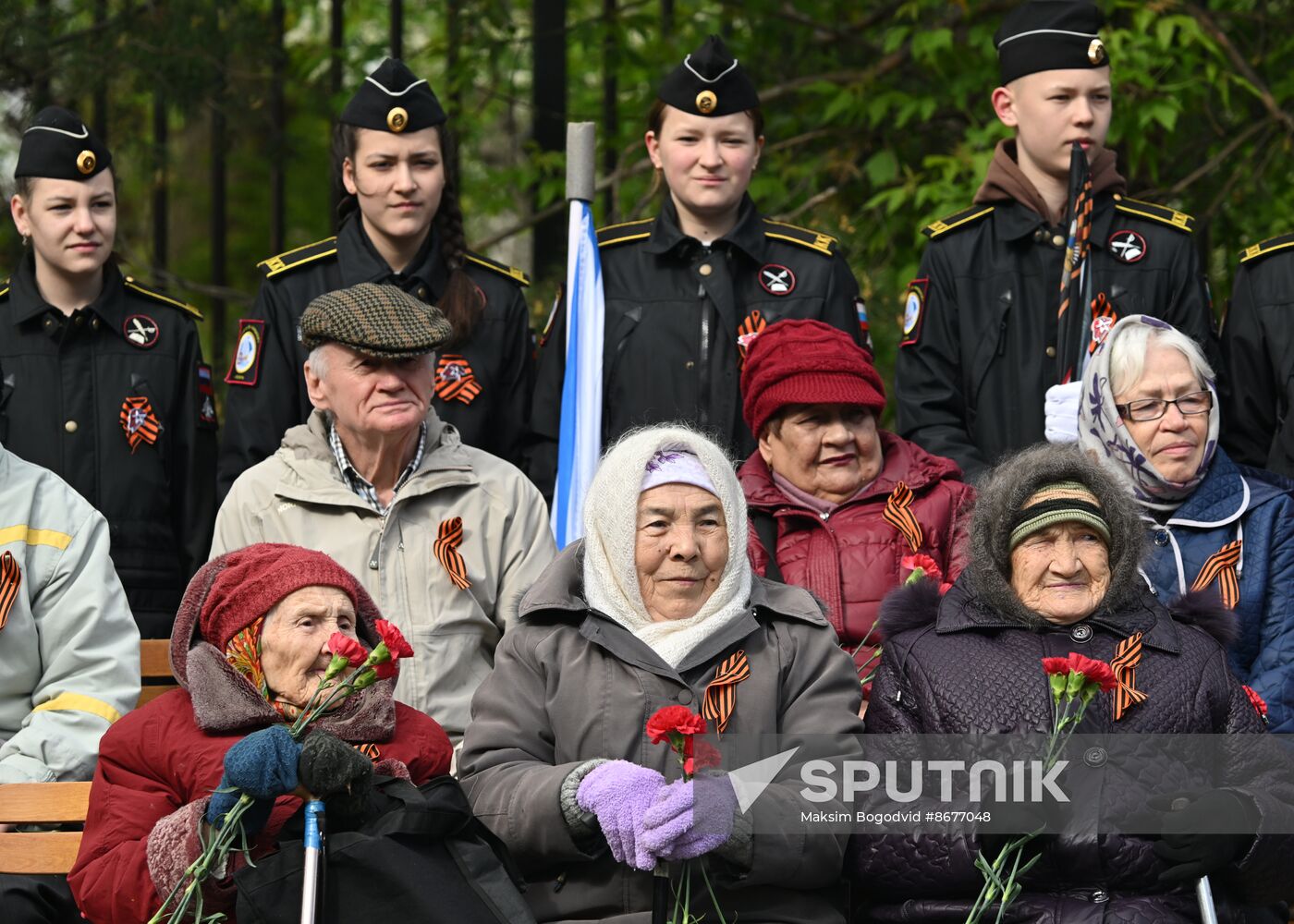 Russia Tatarstan WWII Veterans Congratulations