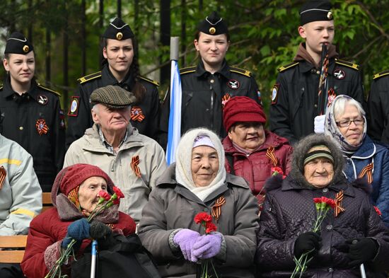 Russia Tatarstan WWII Veterans Congratulations