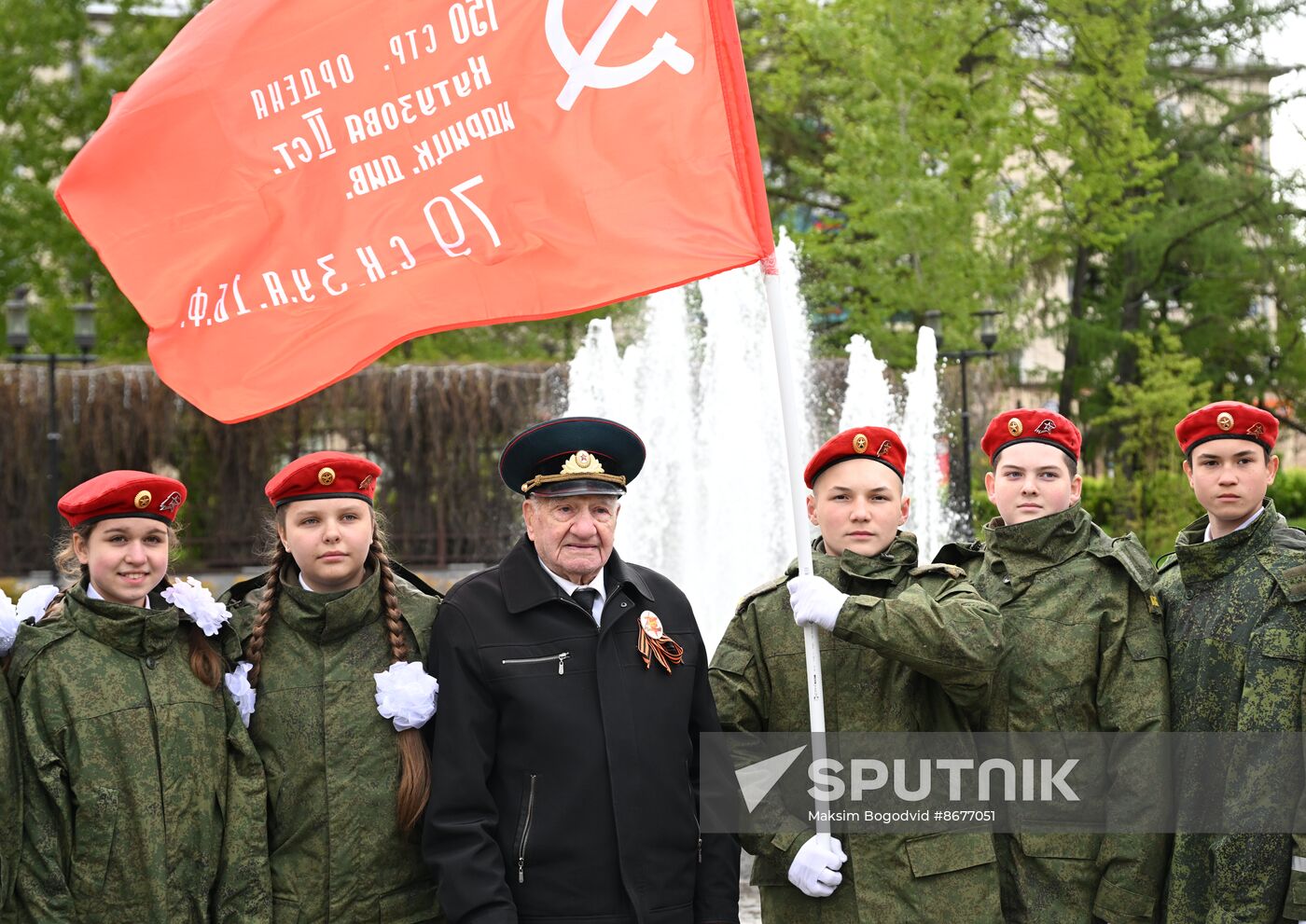 Russia Tatarstan WWII Veterans Congratulations