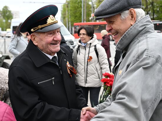 Russia Tatarstan WWII Veterans Congratulations