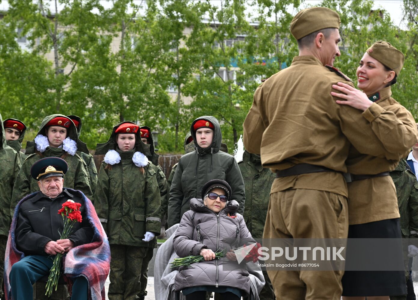 Russia Tatarstan WWII Veterans Congratulations