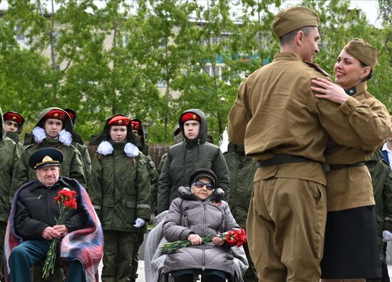 Russia Tatarstan WWII Veterans Congratulations