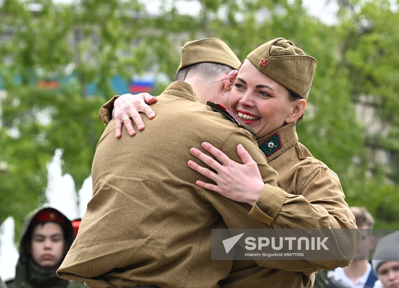 Russia Tatarstan WWII Veterans Congratulations