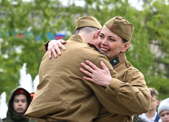 Russia Tatarstan WWII Veterans Congratulations