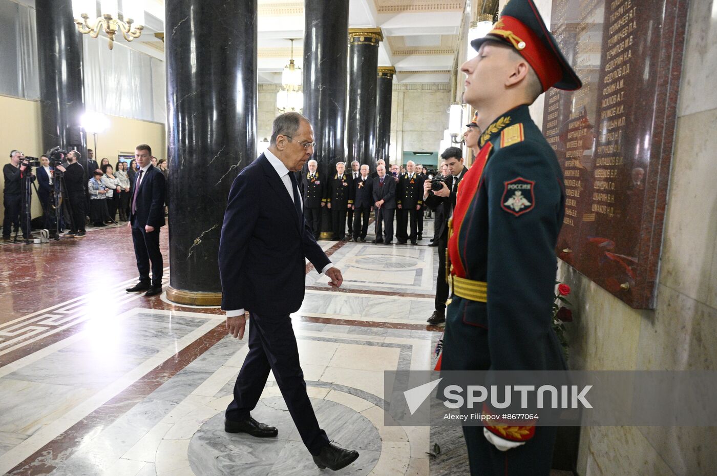 Russia WWII Victory Day Anniversary Foreign Minister