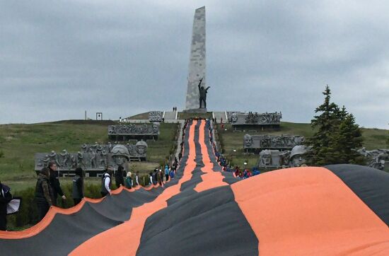 Russia DPR WWII Victory Anniversary Event