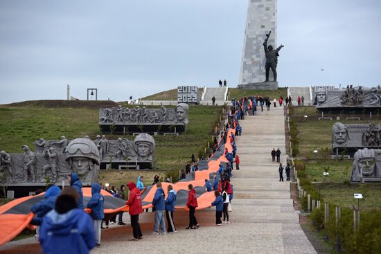 Russia DPR WWII Victory Anniversary Event