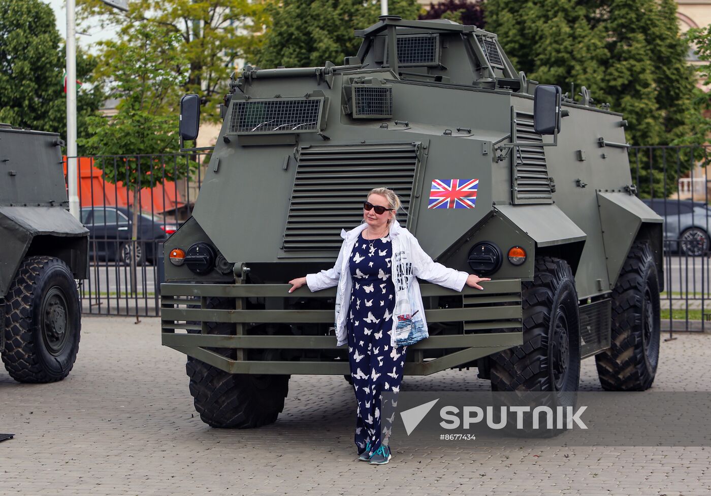 Russia Ukraine Captured Military Equipment Exhibition