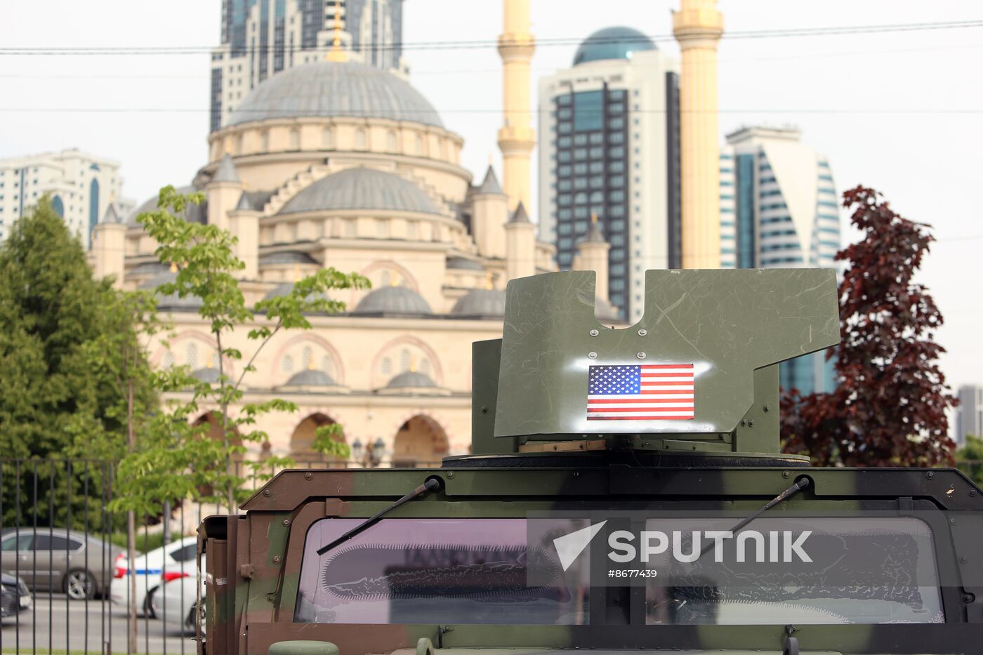 Russia Ukraine Captured Military Equipment Exhibition
