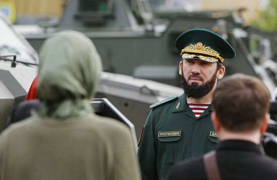 Russia Ukraine Captured Military Equipment Exhibition