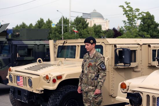 Russia Ukraine Captured Military Equipment Exhibition