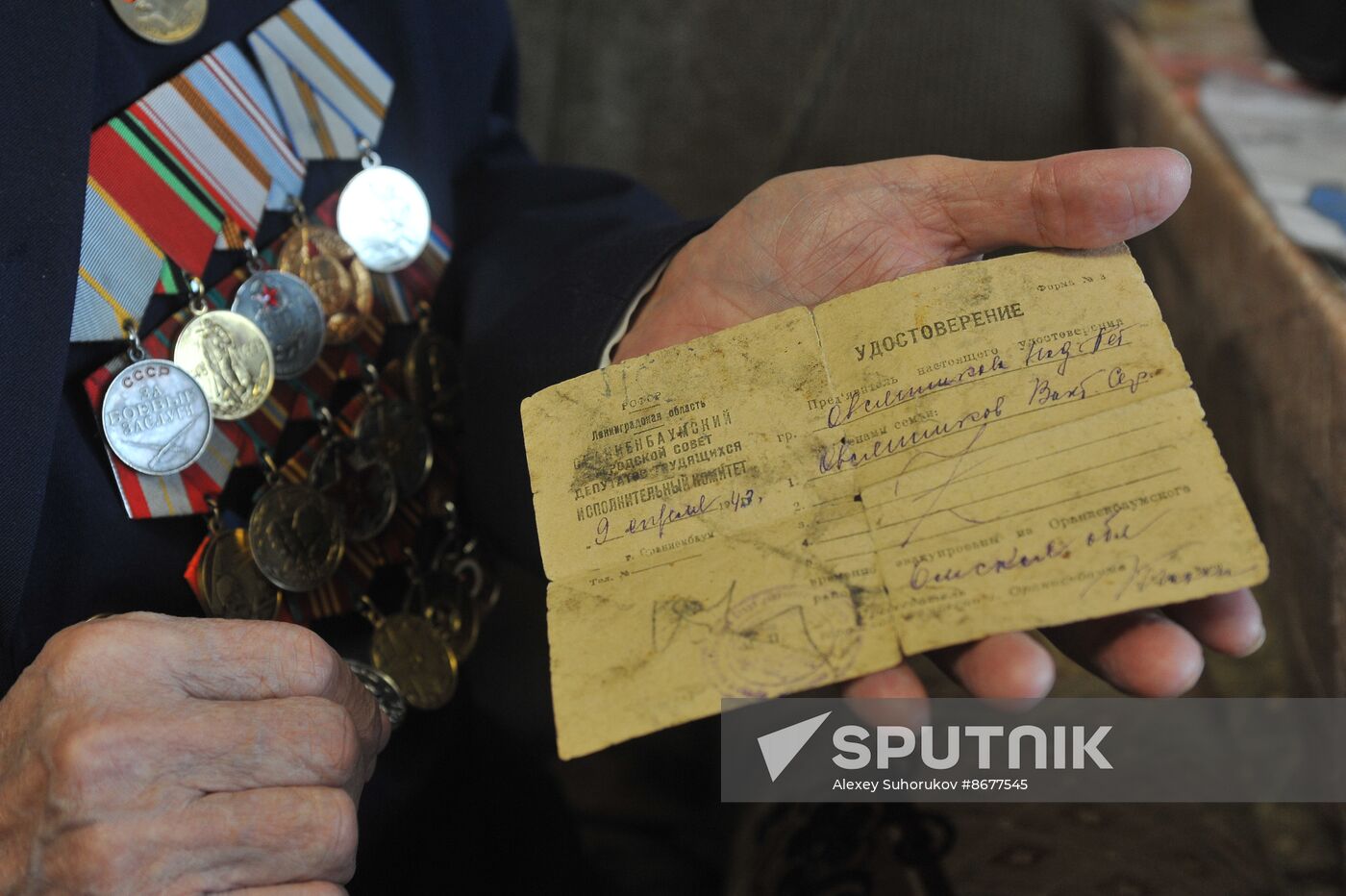 Russia WWII Veterans Congratulations