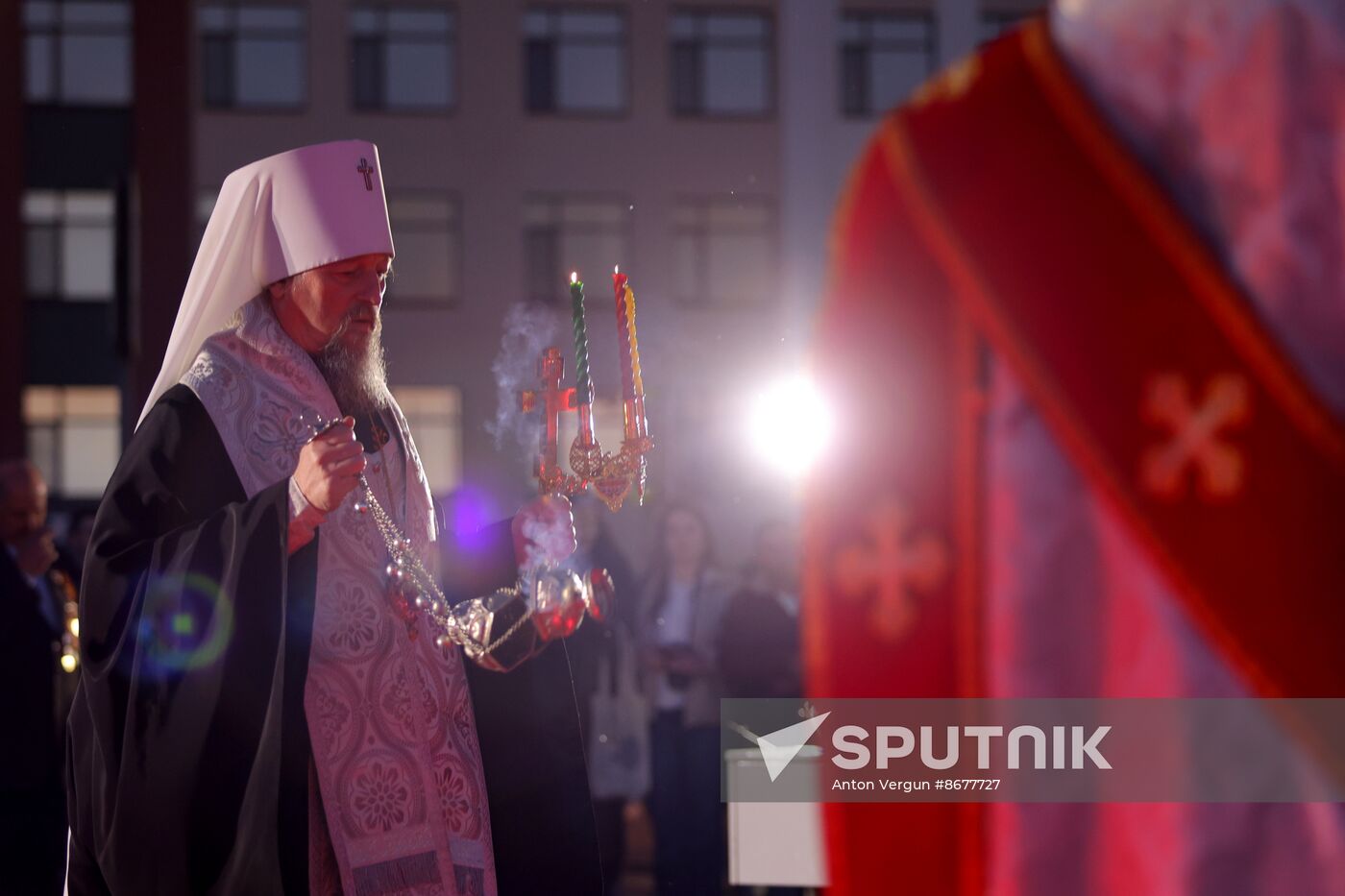Russia WWII Victory Anniversary Memorial Opening