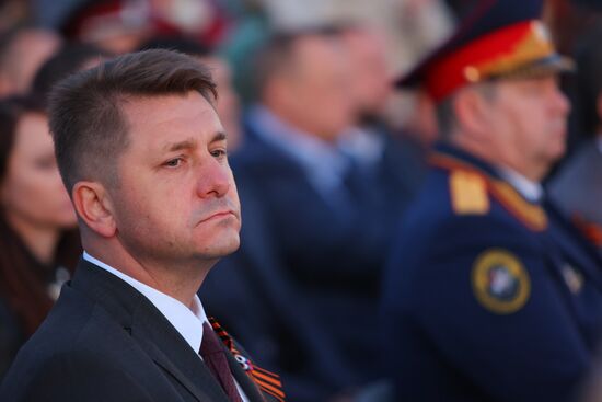 Russia WWII Victory Anniversary Memorial Opening