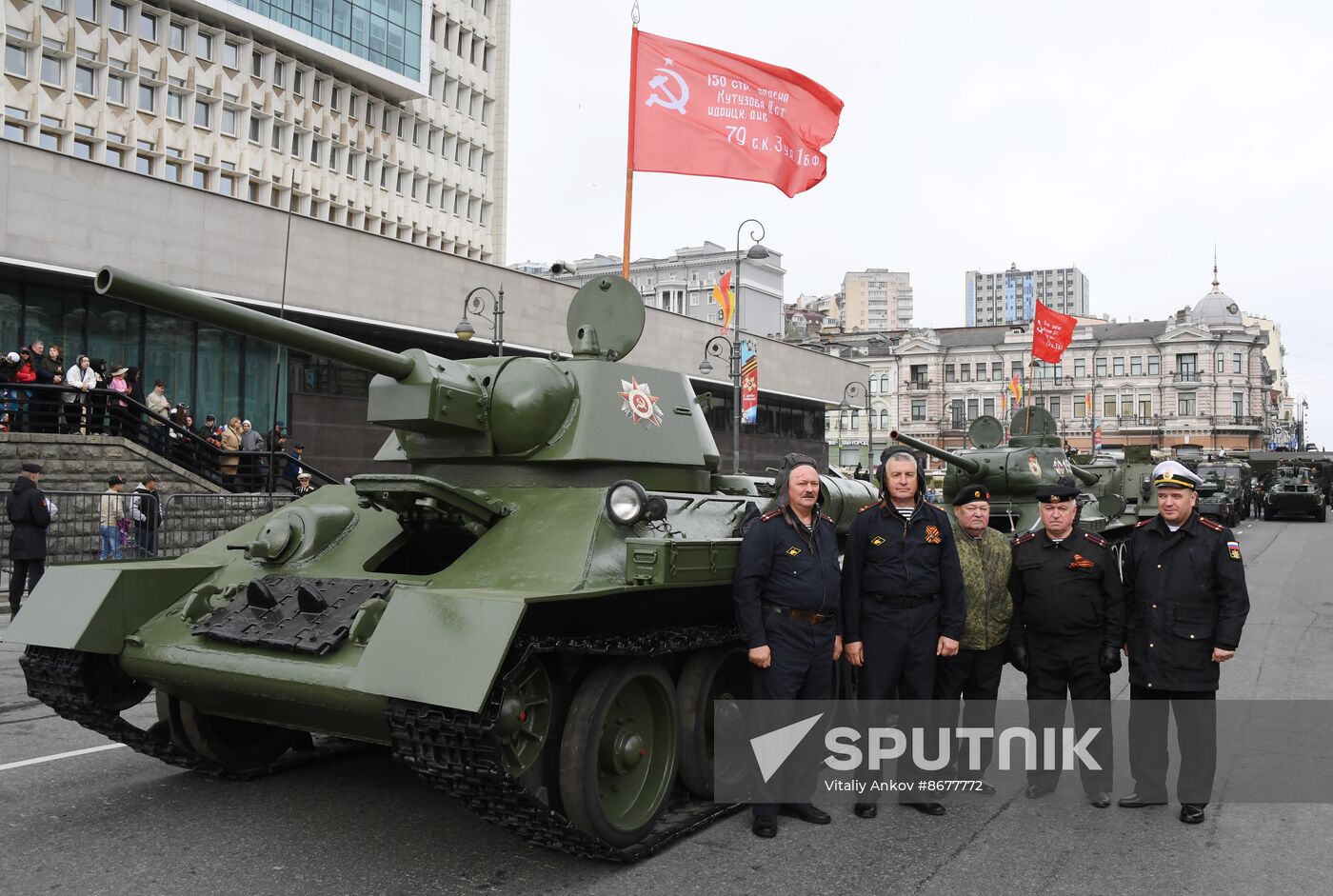 Russia Regions WWII Victory Day Celebrations