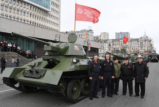 Russia Regions WWII Victory Day Celebrations