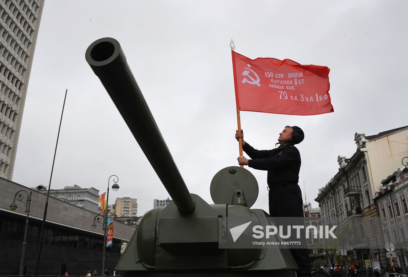 Russia Regions WWII Victory Day Celebrations