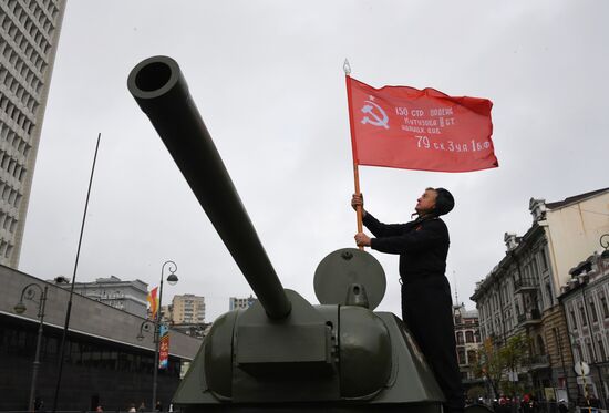 Russia Regions WWII Victory Day Celebrations