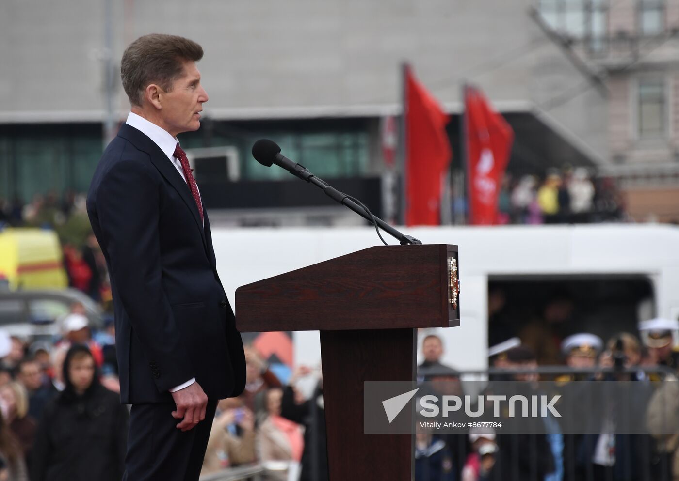 Russia Regions WWII Victory Day Celebrations