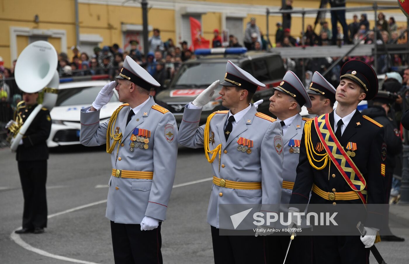 Russia Regions WWII Victory Day Celebrations