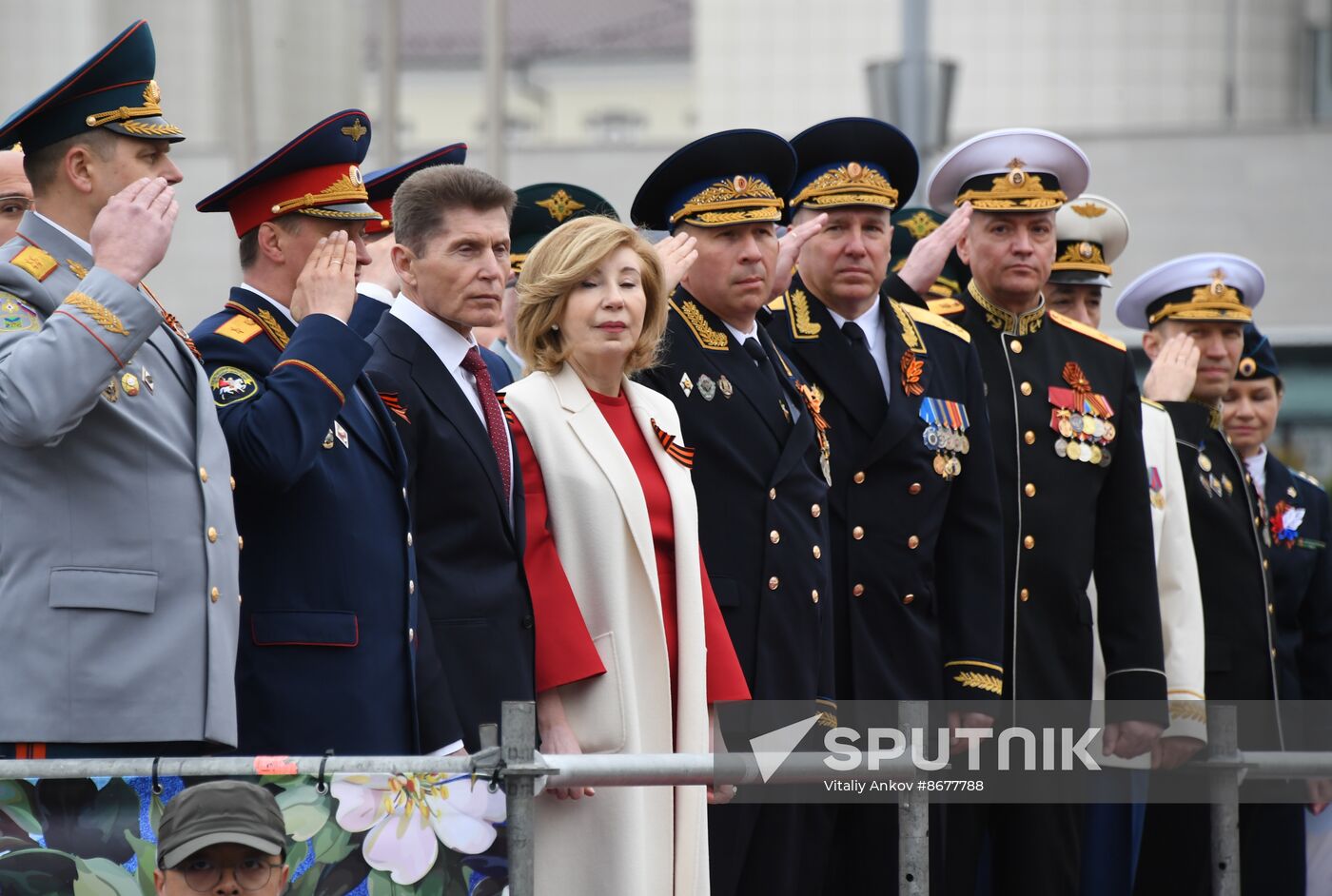 Russia Regions WWII Victory Day Celebrations