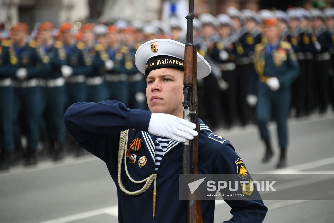 Russia Regions WWII Victory Day Celebrations