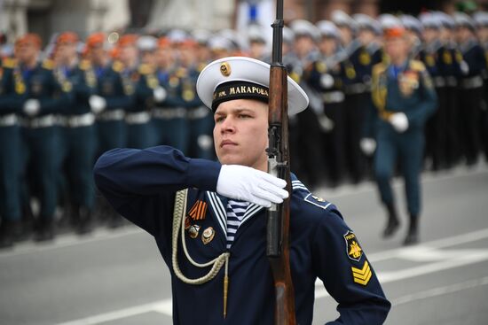 Russia Regions WWII Victory Day Celebrations