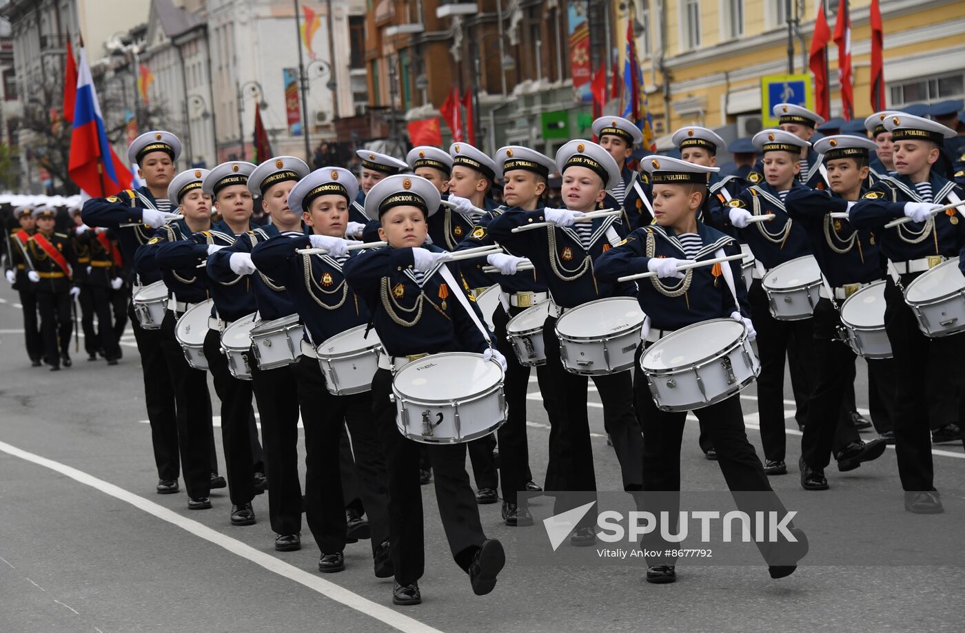 Russia Regions WWII Victory Day Celebrations