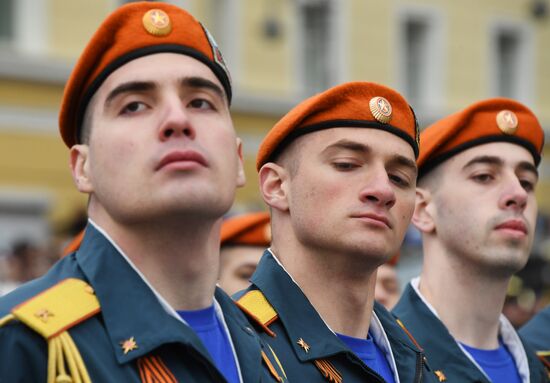 Russia Regions WWII Victory Day Celebrations