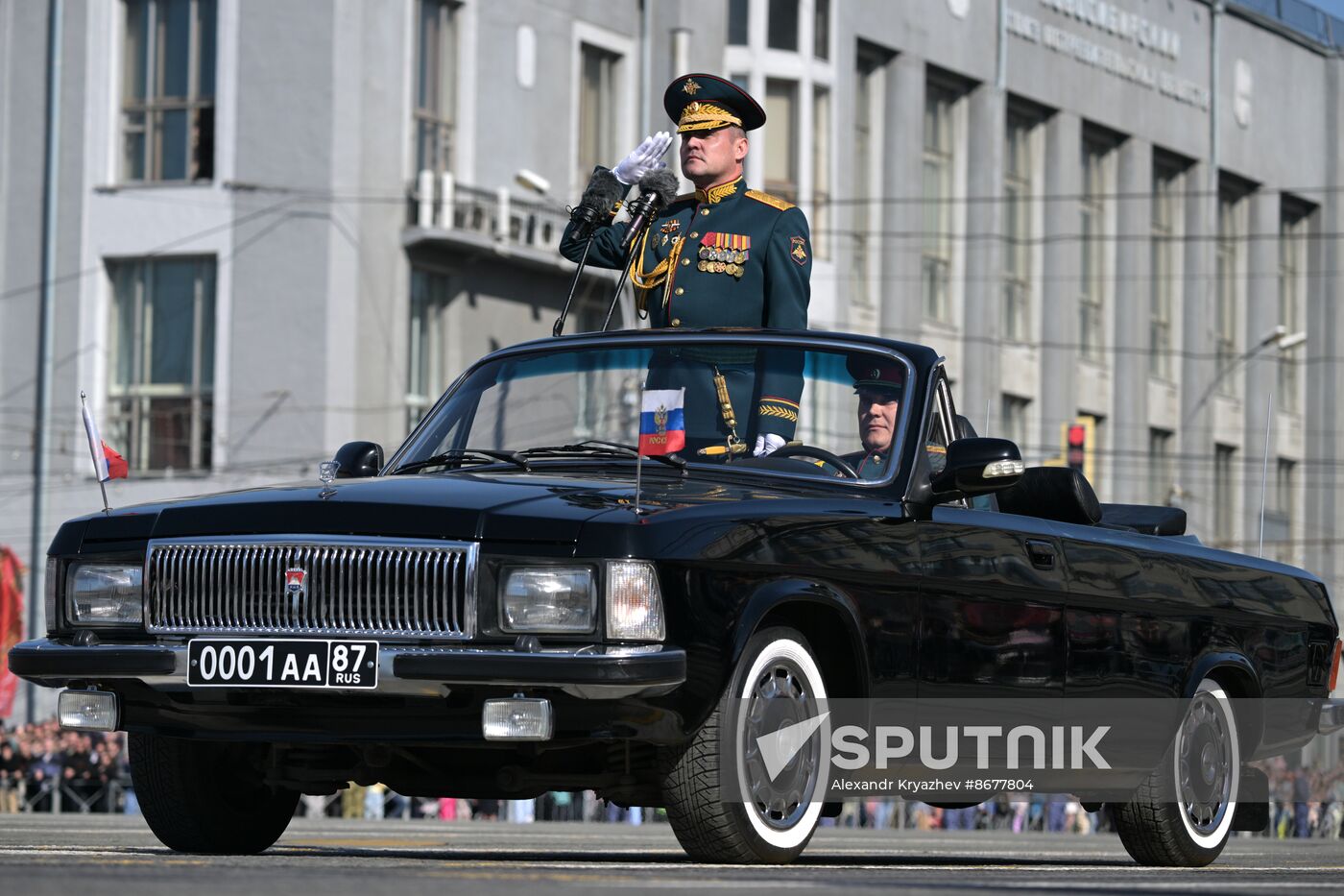 Russia Regions WWII Victory Day Celebrations