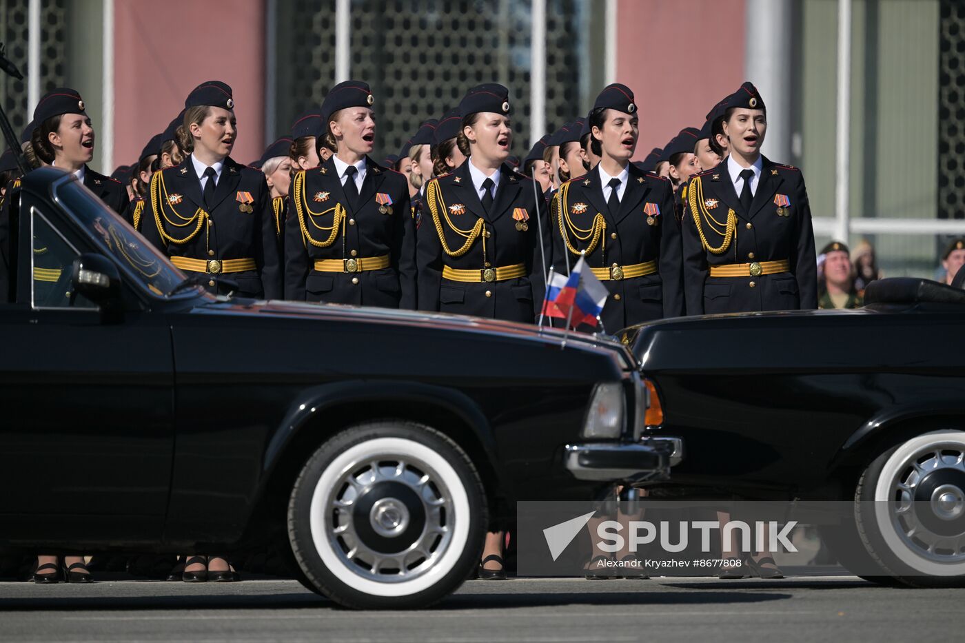 Russia Regions WWII Victory Day Celebrations