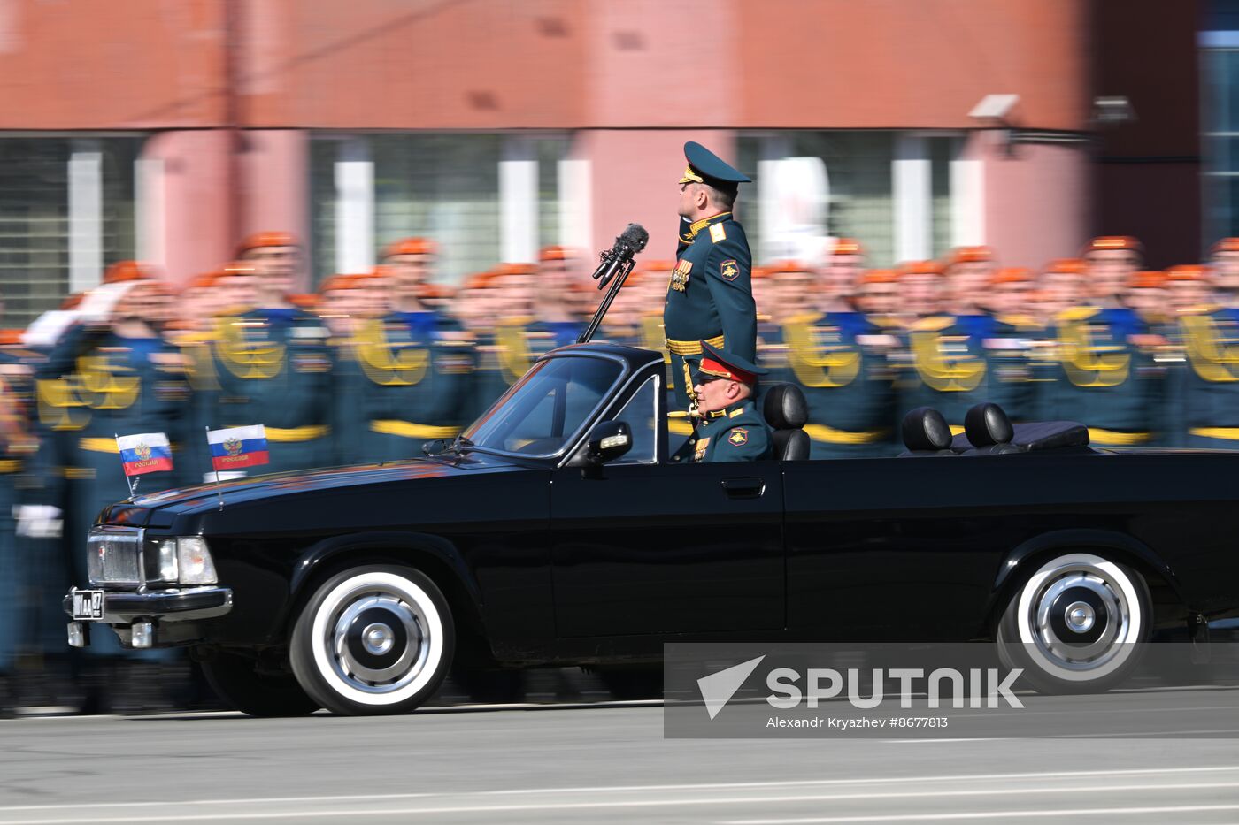 Russia Regions WWII Victory Day Celebrations