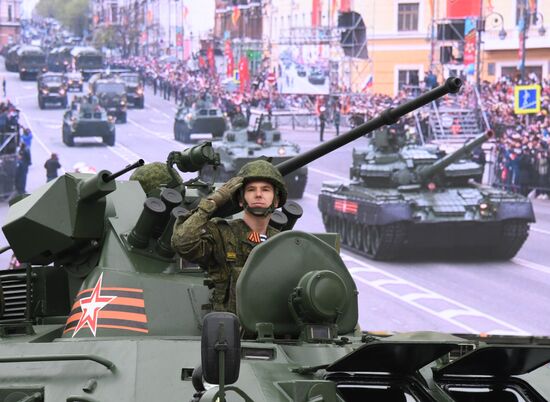 Russia Regions WWII Victory Day Celebrations