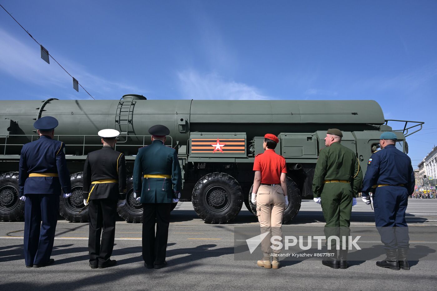 Russia Regions WWII Victory Day Celebrations