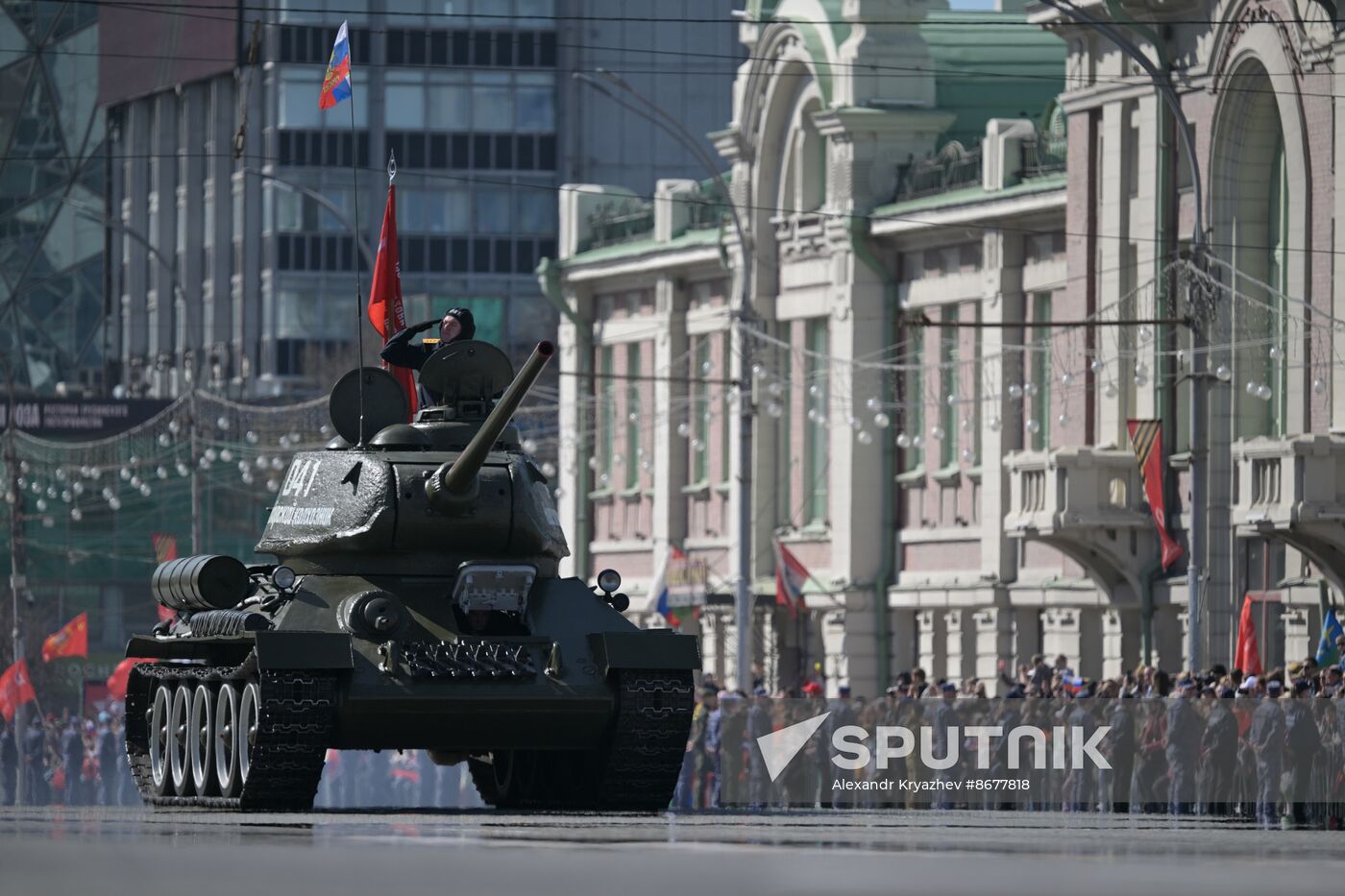 Russia Regions WWII Victory Day Celebrations