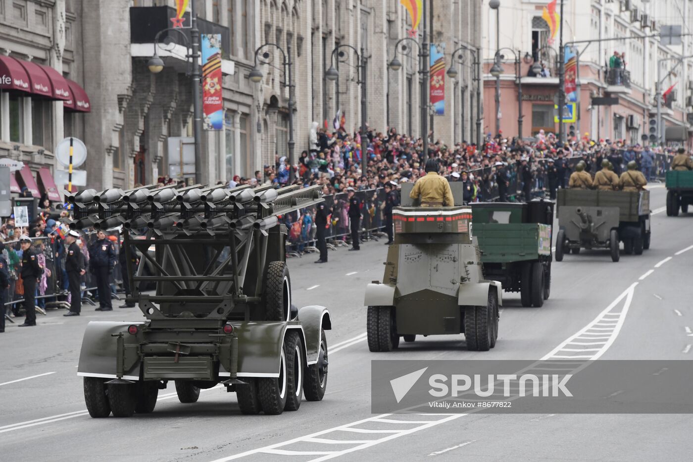 Russia Regions WWII Victory Day Celebrations