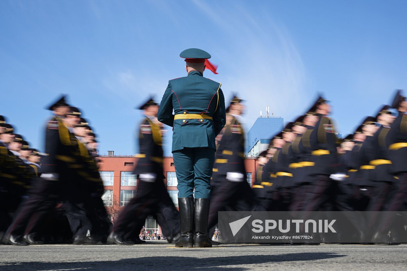 Russia Regions WWII Victory Day Celebrations