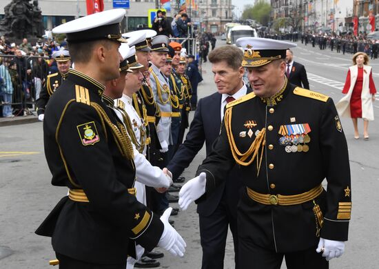 Russia Regions WWII Victory Day Celebrations