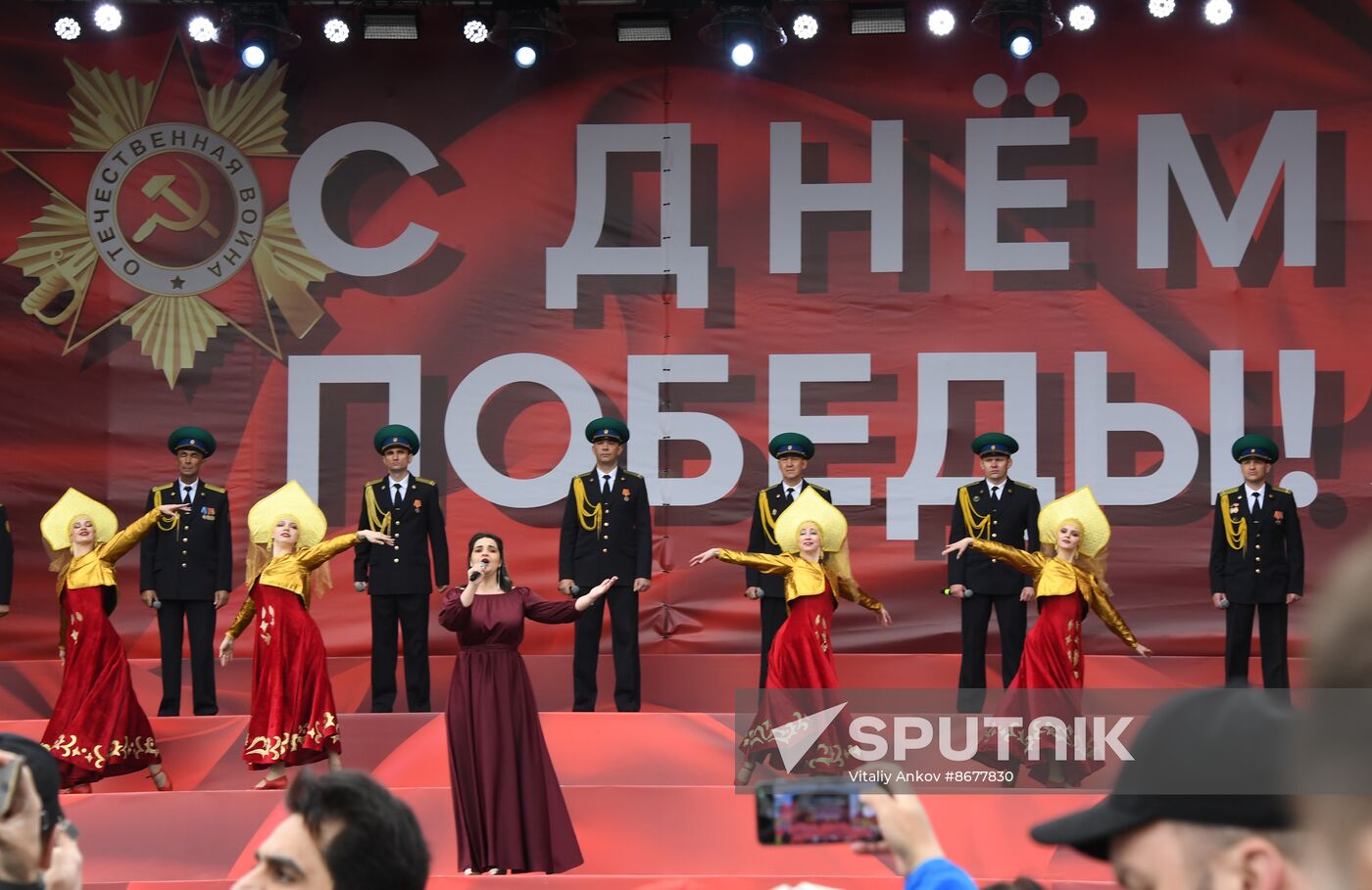 Russia Regions WWII Victory Day Celebrations
