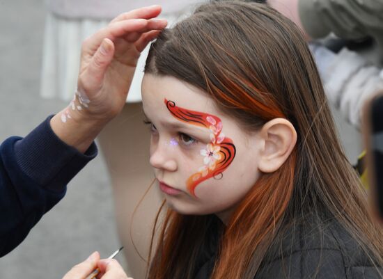 Russia Regions WWII Victory Day Celebrations