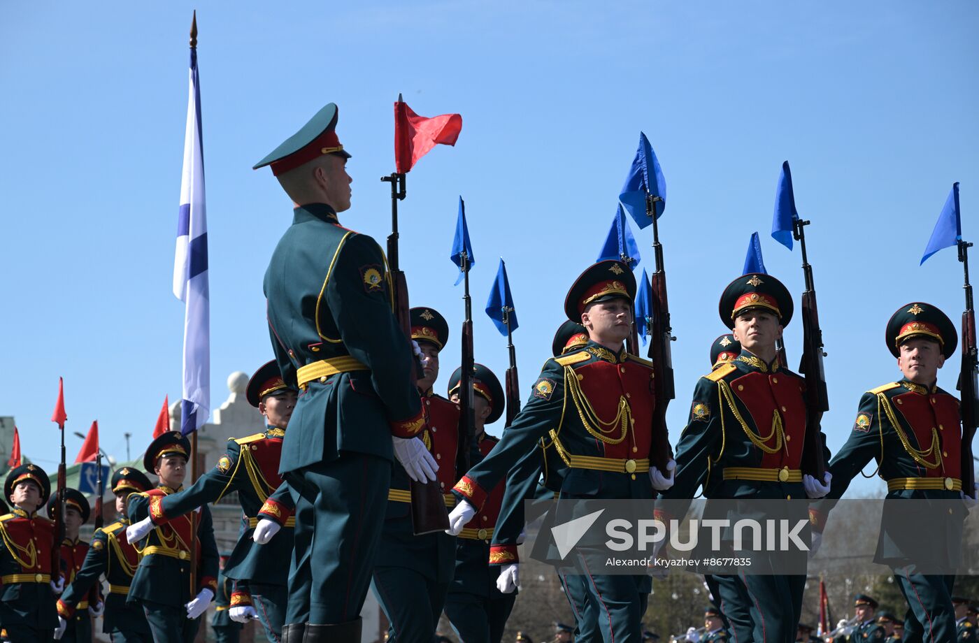 Russia Regions WWII Victory Day Celebrations