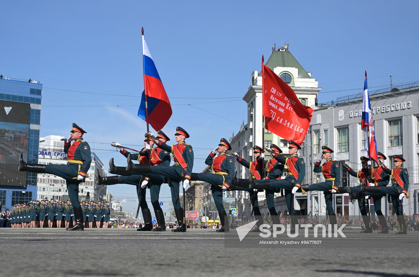 Russia Regions WWII Victory Day Celebrations