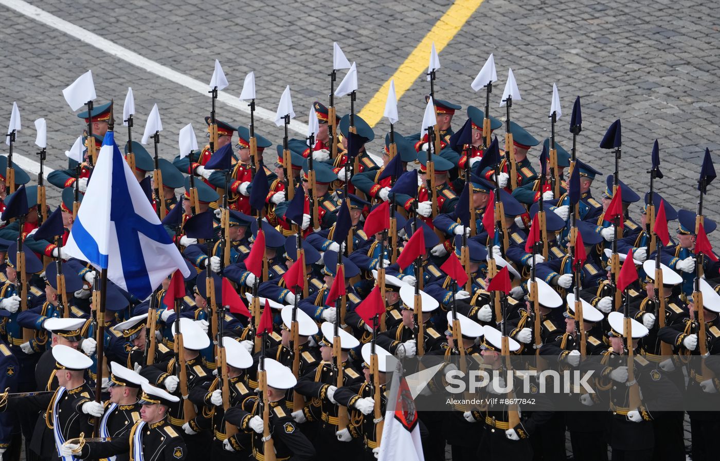 Russia WWII Victory Day Parade