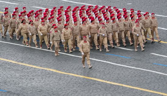 Russia WWII Victory Day Parade