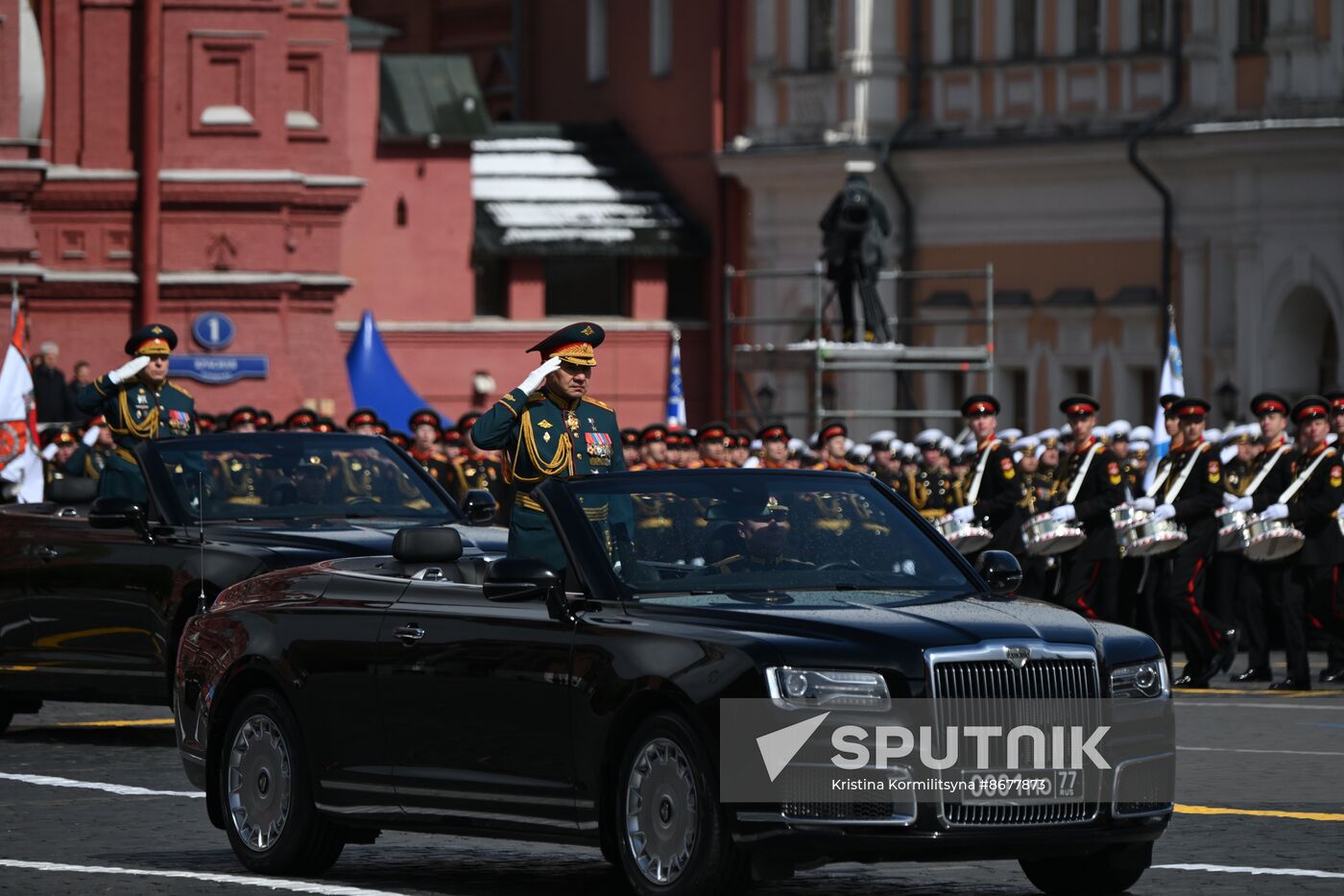 Russia WWII Victory Day Parade