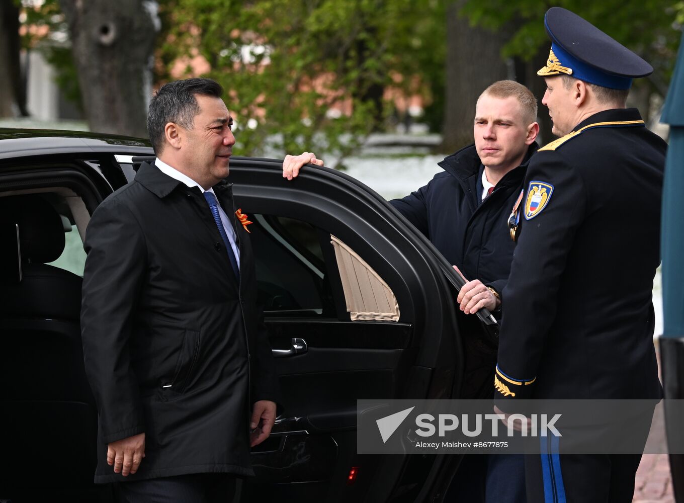 Russia WWII Victory Day Parade Foreign Leaders Arrival
