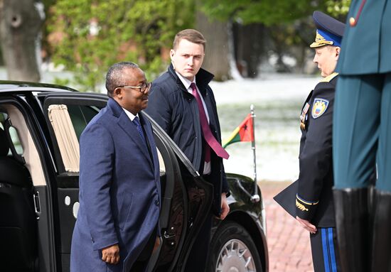 Russia WWII Victory Day Parade Foreign Leaders Arrival
