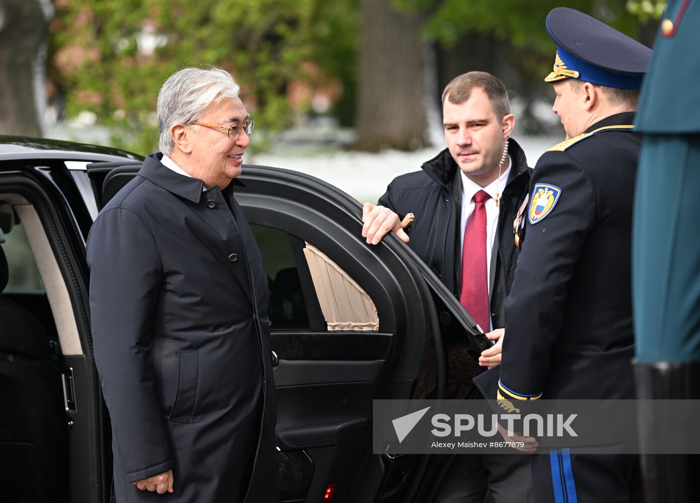 Russia WWII Victory Day Parade Foreign Leaders Arrival