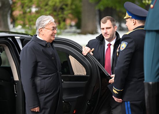 Russia WWII Victory Day Parade Foreign Leaders Arrival
